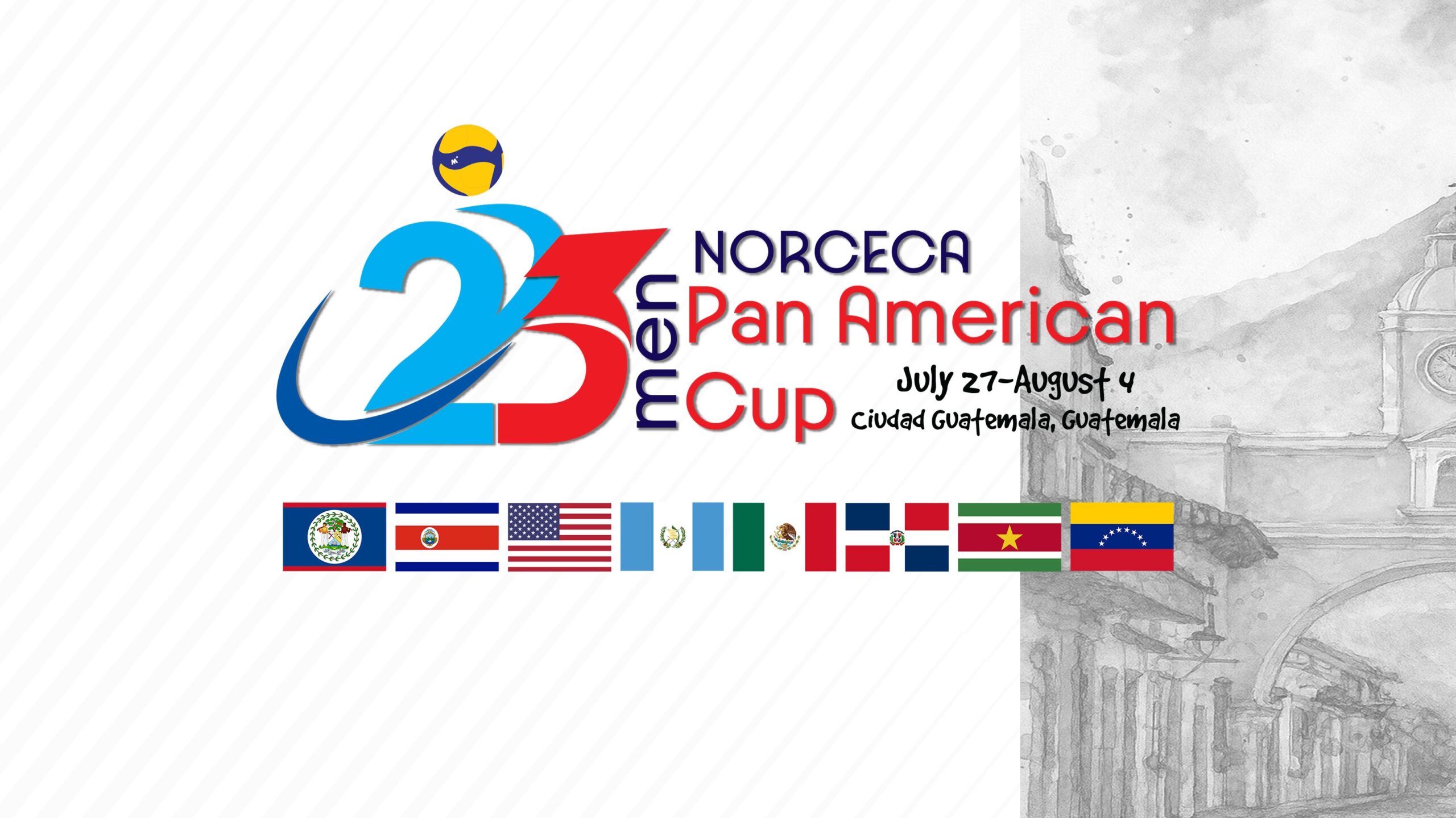 COPA PANAMERICANA NORCECA SUB-23 MASCULINA