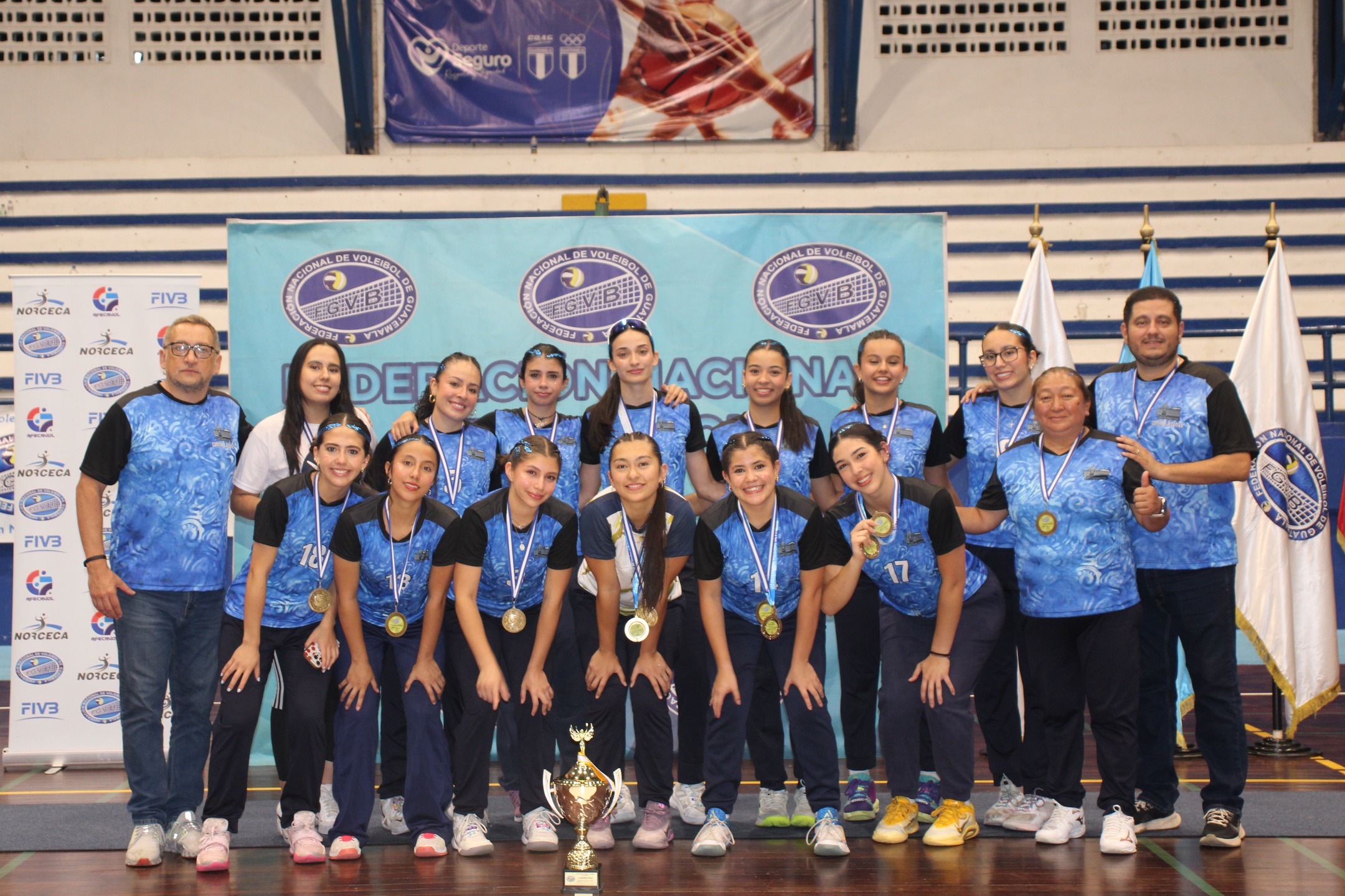 ¡Guatemala se corona campeón nacional juvenil femenino 2026!